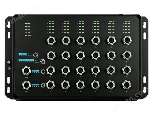 为普通信24口千兆X-Code 轨交车载M12交换机