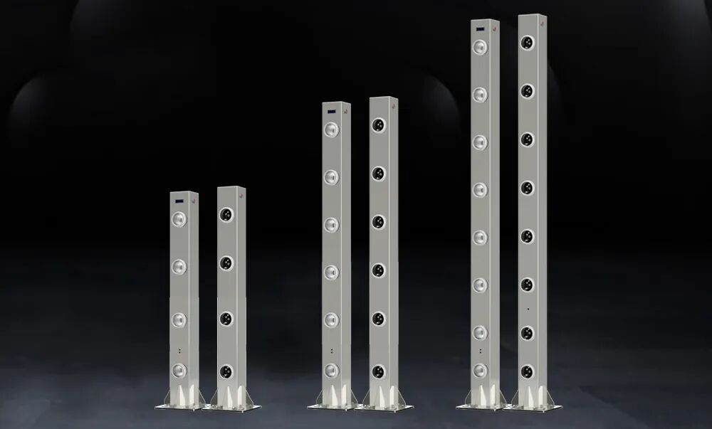 科技安防新選擇:飛天光電落地式激光對射,守護安全!