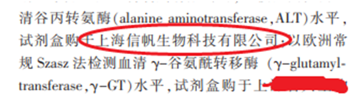 祝贺日照市岚山区人民医院订购我司试剂盒成功发表文献
